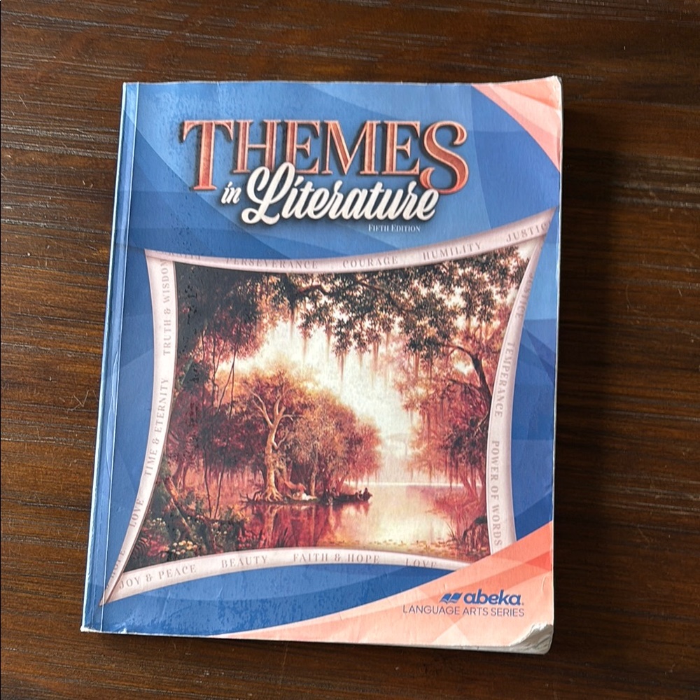Themes in Literature Book - Blue and Orange